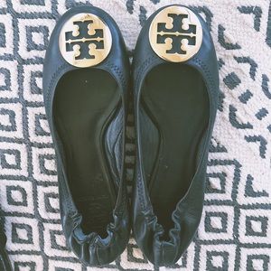 Tory Burch Black leather flats 7
